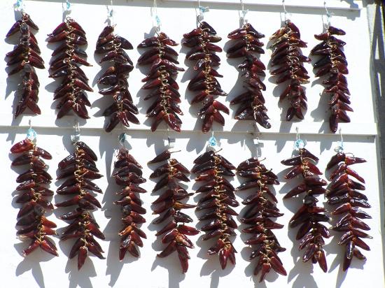 Grappes de piment